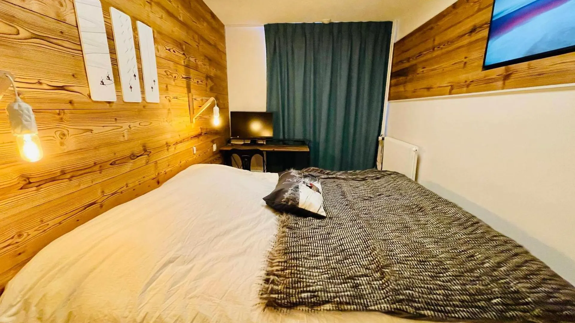 3 Pieces Modernes Avec Parking Et Wifi A Tignes - Fr-1-641-84 Διαμέρισμα